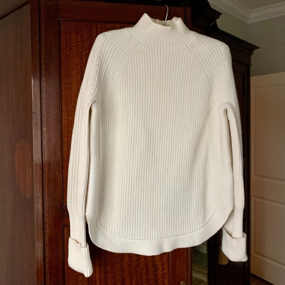 Treasure & Bond Cream Mock Neck Sweater - Picture 1 of 4